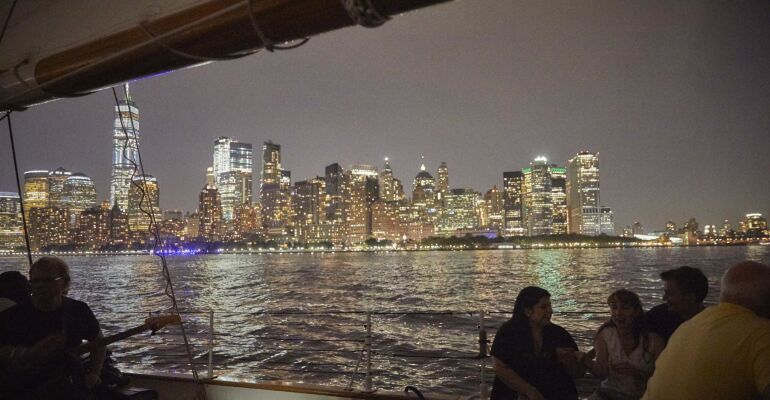 New York City Lights Sail on the Schooner Adirondack