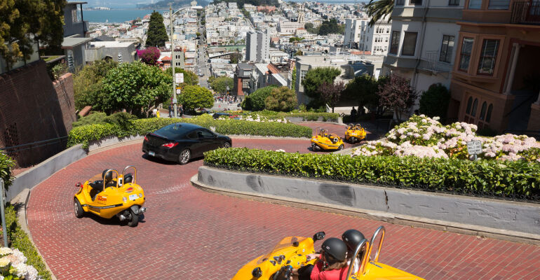 San Francisco Morning Self-Guided Minicar Tour