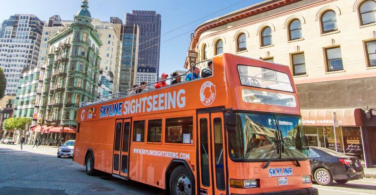San Francisco Hop On Hop Off Bus Day Tour