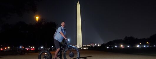 Electric Scooter Evening Sightseeing Tour of Washington DC