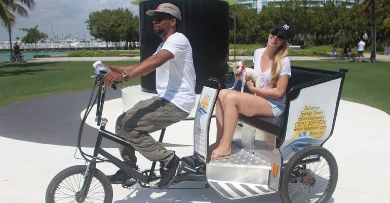 Art Deco Themed Pedicab Tour of Miami Beach