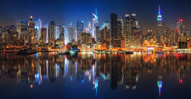 Evening Bus Tour of the New York City Lights