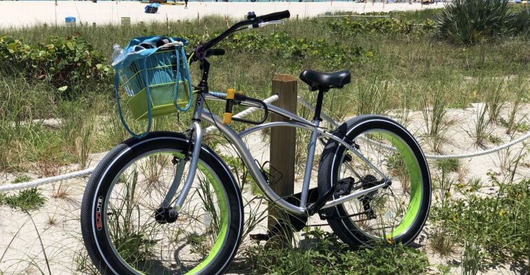 Fat Tire Bicycle Rental in South Beach Miami