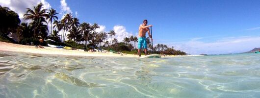 Kailua Stand Up Paddle Boarding Lesson