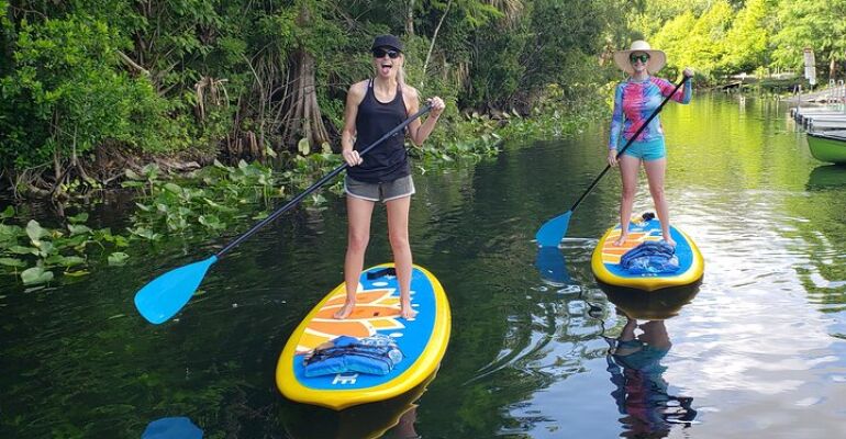 Wekiva Springs Yoga and Paddleboard Adventure