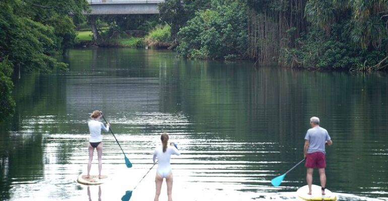 Haleiwa Rainbow Bridge Stand Up Paddle Adventure