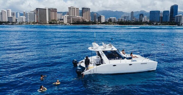 Waikiki Private Catamaran Ocean Cruise