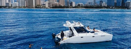 Private Sunrise Catamaran Cruise in Waikiki