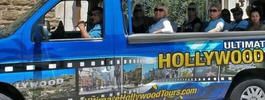 Hollywood, Beverly Hills and Celebrity Homes Open Air Van Tour! 