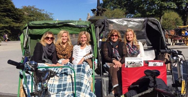 New York Central Park Private Pedicab Tour