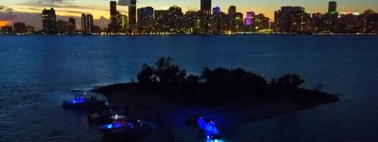 Miami Skyline by Night 3-Hour Boat Tour (with Captain)