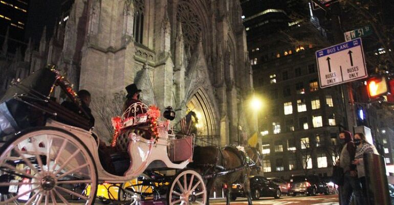 New York Evening Horse-Drawn Carriage Ride