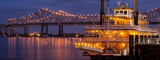 Paddlewheeler Creole Queen Jazz Dinner Cruise in New Orleans