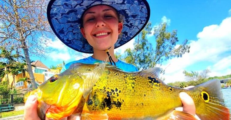 Miami Urban Peacock Bass Fishing Adventure