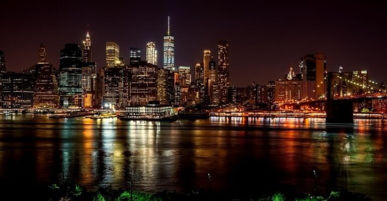 New York City Night Skyline Cruise Tour
