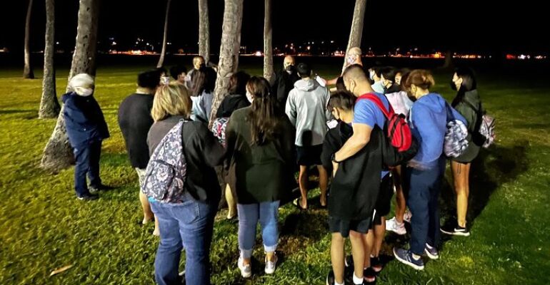 Waikiki Haunted Night Marchers Walking Tour