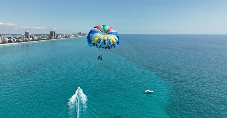 Miami Beach Parasail Adventure Experience