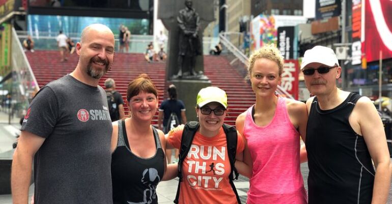 New York City Times Square Morning Running Tour