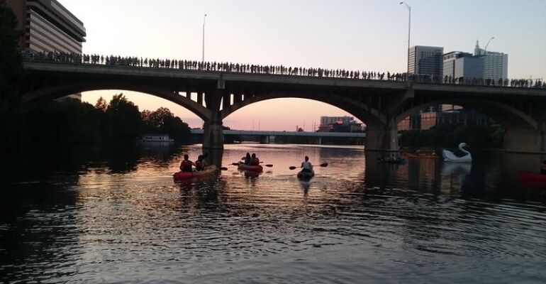 Austin Sunset Kayaking Skyline Tour