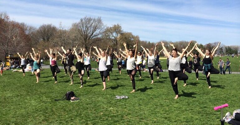 New York Outdoor Yoga Experience at Central