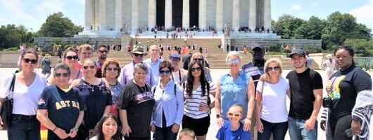 Cherry Blossoms and Monuments Tour with Optional Entry Tickets