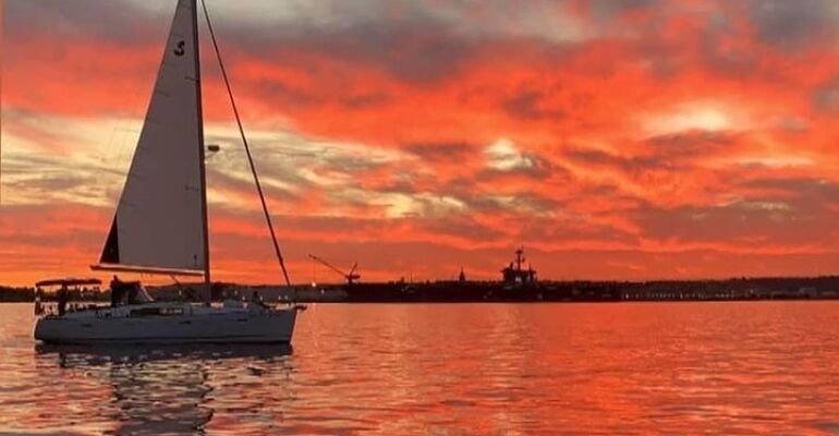 San Diego Bay Sunset Sailing Cruise