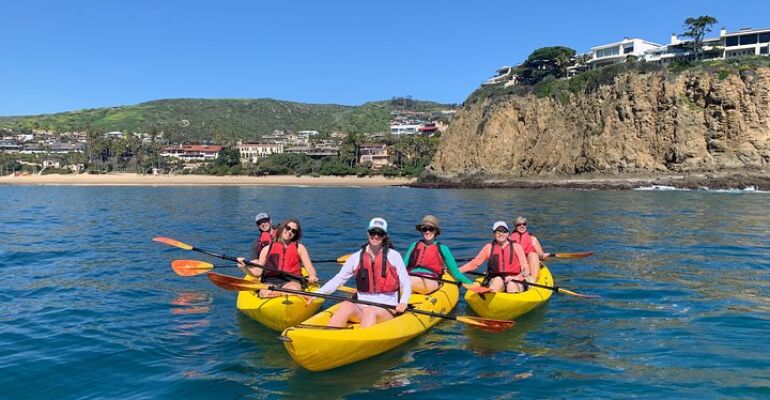 Laguna Beach Guided Kayak Coastal Tour
