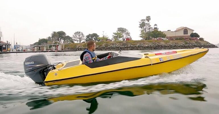San Diego Speed Boat Guided Harbor Tour