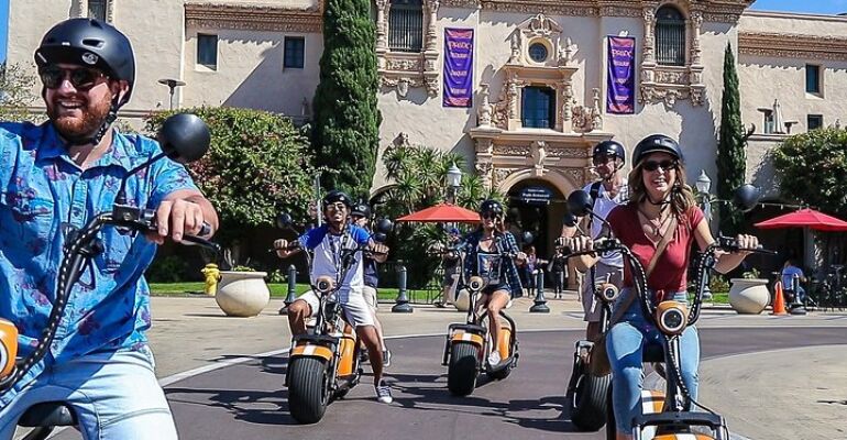 San Diego Historic Scooter Tour Adventure