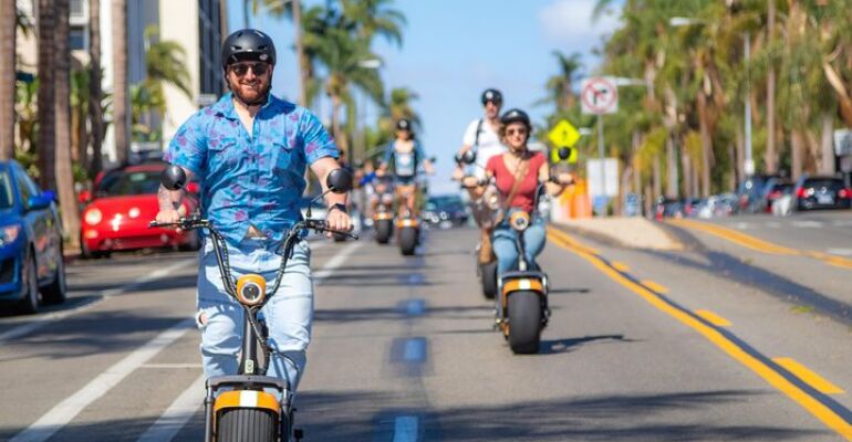 San Diego GPS Guided Scooter Tour