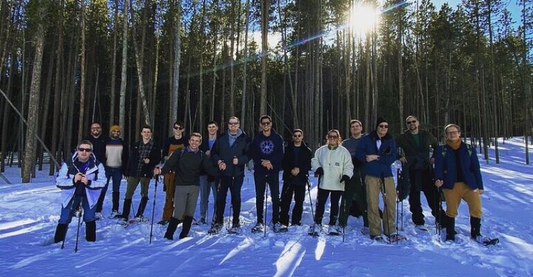 Echo Lake Snowshoeing Adventure in Colorado