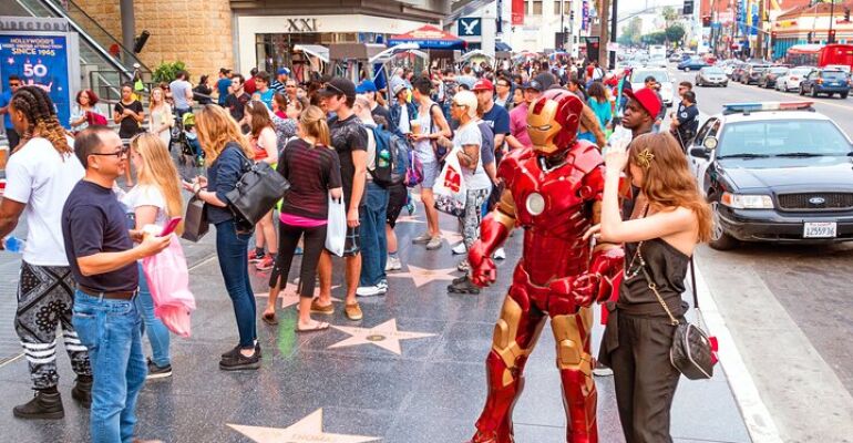 Los Angeles Hollywood Open Air Bus Tour