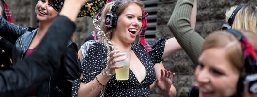 Private Camden’s Best Silent Disco Tour up to 30 participants 