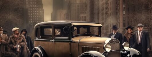 2 hour - Private Gangsters and Ghosts Vintage Car Tour