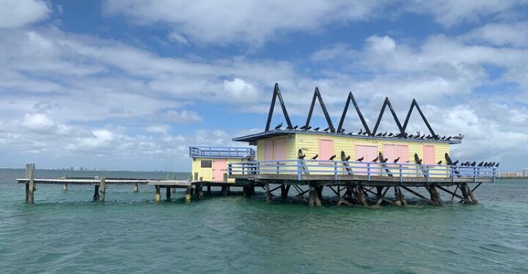 Miami Private Boat Tour Experience with Stiltsville
