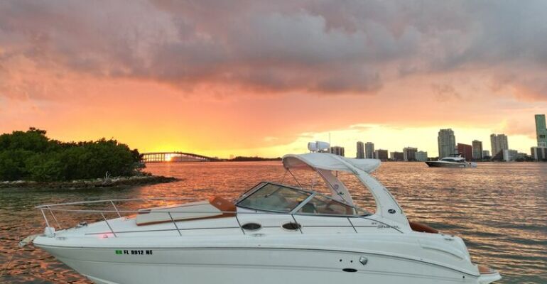 Miami Sunset Party Boat Tour