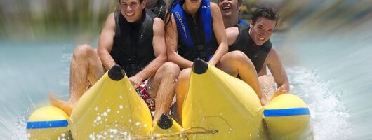 20 Minutes Banana Boat Ride on Koko Marina in Hawaii Kai