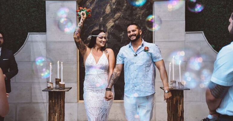 Las Vegas Elegant Wedding Package Experience
