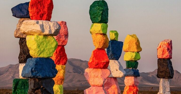 Las Vegas Seven Magic Mountains Guided Tour