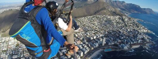 Tandem Paragliding in Cape Town