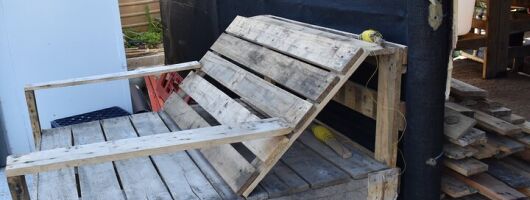 Build Upcycled Furniture for a Community Garden