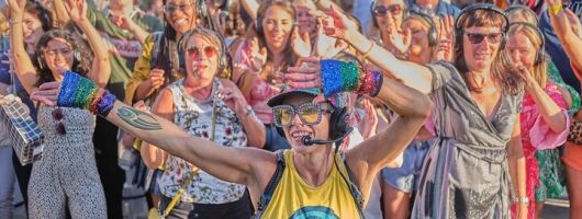 A Silent Disco Adventure at the Fringe for August in Edinburgh 