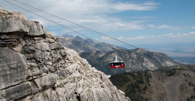 Jackson Hole Aerial Tram Mountain Adventure