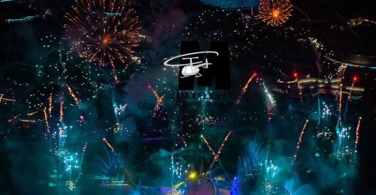 Orlando Nighttime Helicopter Fireworks Tour