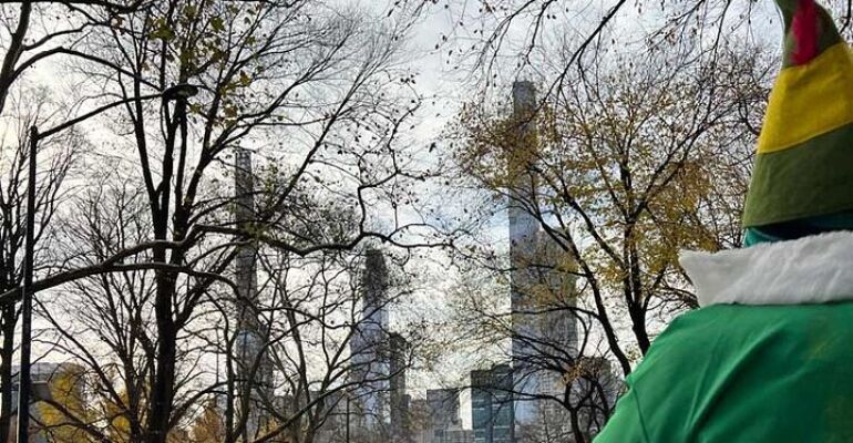 New York City Holiday Elf Pedicab Adventure