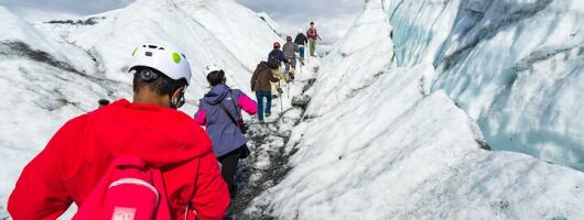 Sunrise Matanuska Glacier Hike