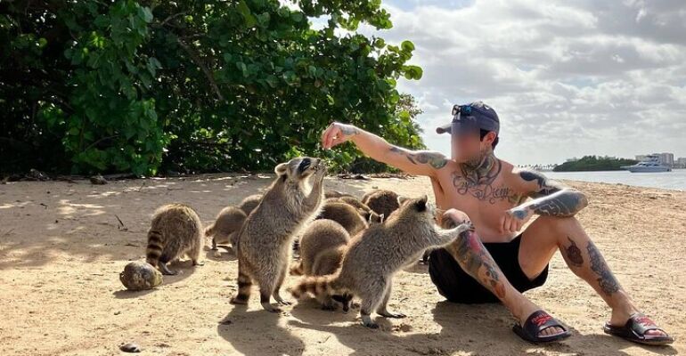 Miami Raccoon Island Boat Adventure