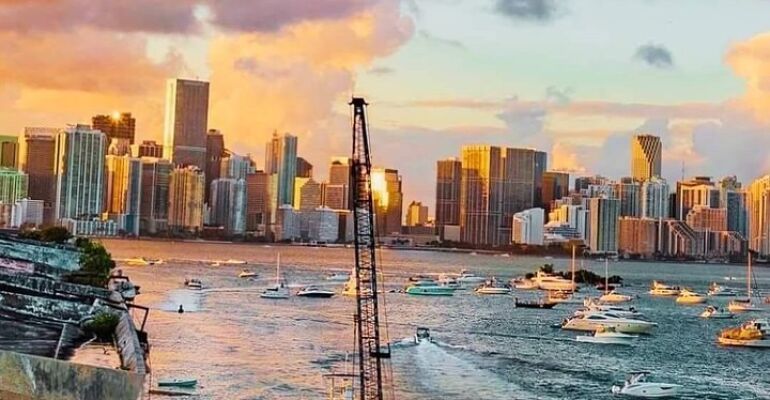 Miami Sunset Cruise and Island Adventure