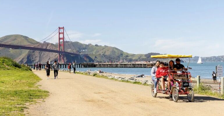 San Francisco Surrey Bike Rental Experience