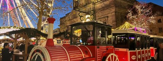 City tour through Nuremberg with the little train - Christmas tour